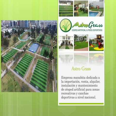 Presentación Astro Grass Cesped Artificial