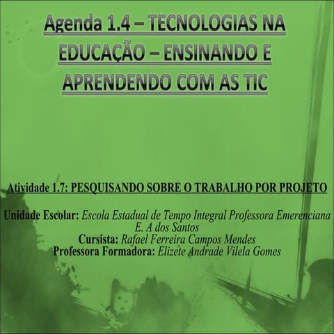 Atividade 8_Divulgando a Pesquisa 