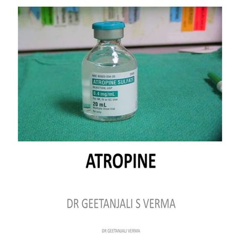 Atropine