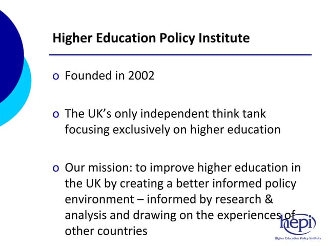 Higher Education Policy Institute