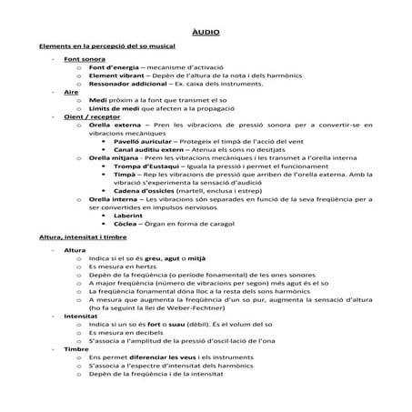 Tractament i Publicació d'Àudio - Super-resum