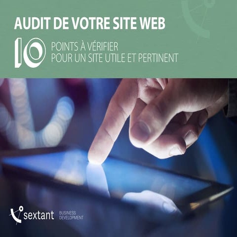 Audit de votre site web   10 points à vérifier