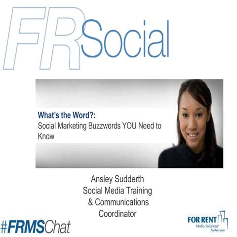 What's the Word? Social Marketing Buzzwords YOU Need to Know!