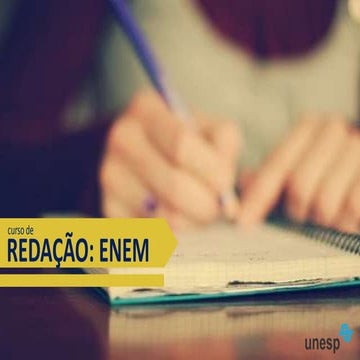Curso de Redação para o Enem: Aula 1
