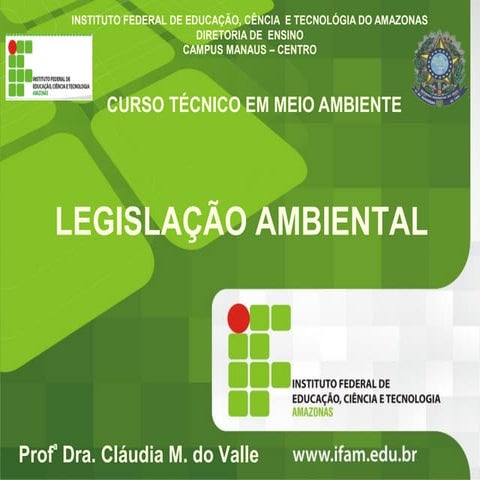 Aula 2 leg. ambiental_claudia do valle