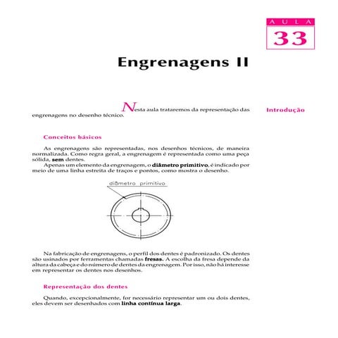 Aula 33   engrenagens ii