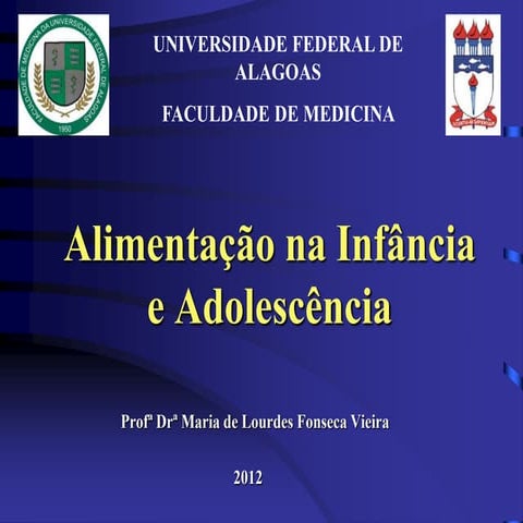 Aula alimentação 4º período