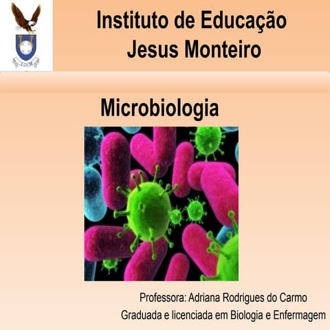 Aula de microbiologia   ppt