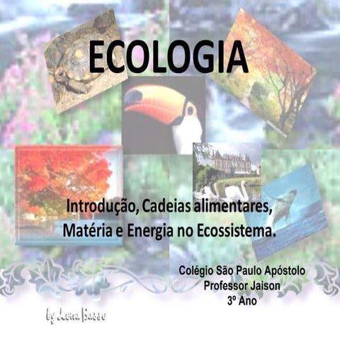Aula ecologia.