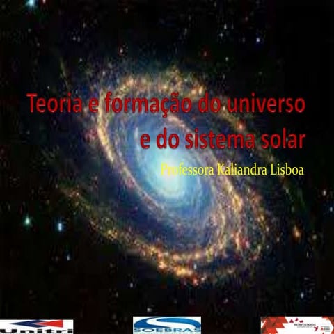 Aula formação do universo