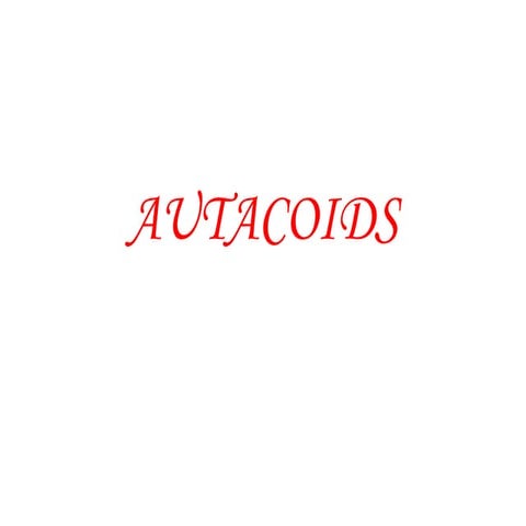 Autacoid1