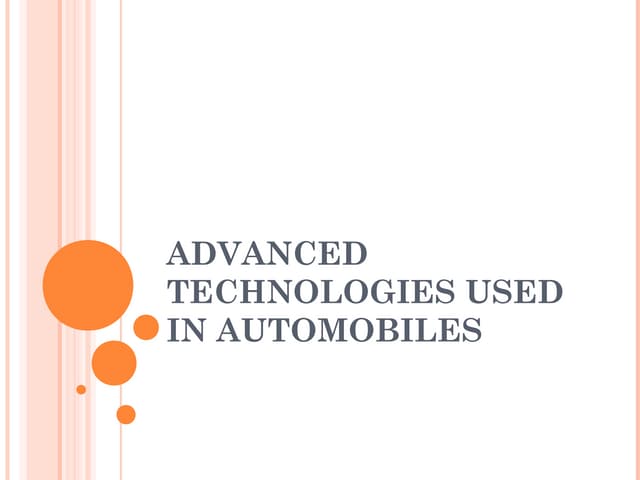 Automative techo