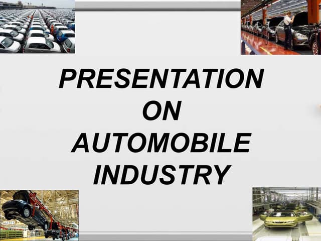 Automobile sector