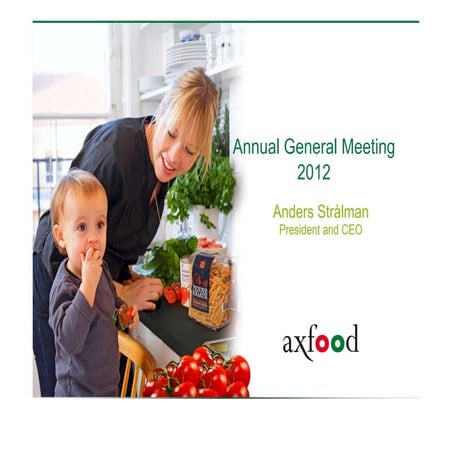 Axfood Annual General Meeting 2012