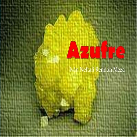 Azufre