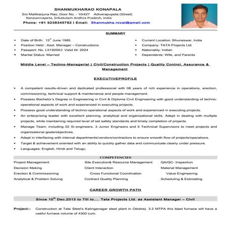 Shanmukharao K_resume