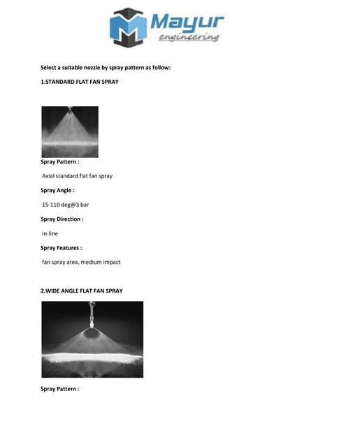 MAYUR ENGINEERING CATLOG new