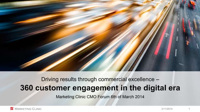 B2B CMO forum summary 2014 03 06