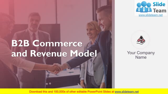 B2B Commerce And Revenue Model PowerPoint Presentation Slides
