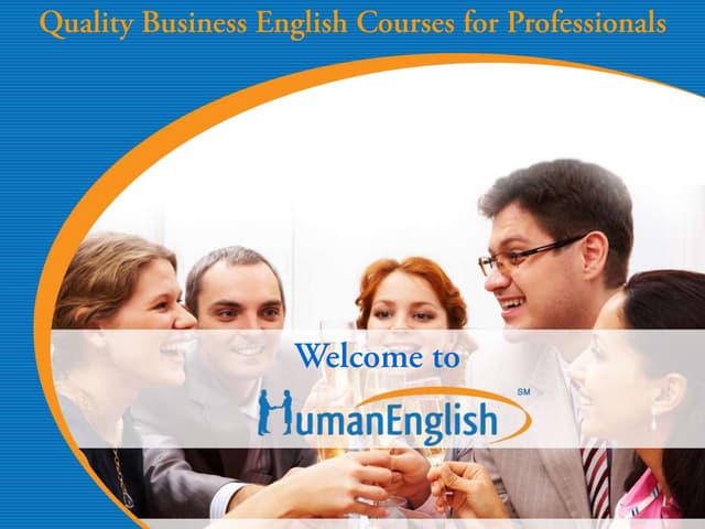 Online Business English Agent Presentation