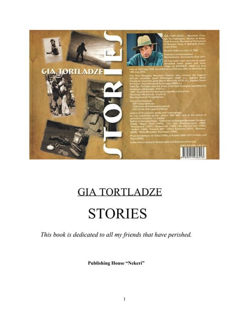 Gia Tortladze Stories