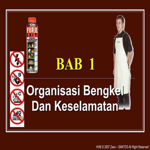 KHB TING 1 - Bab 1 Organisasi Bengkel