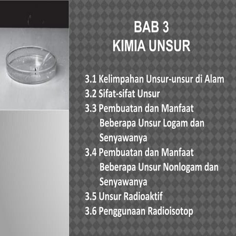 Bab3 kimia unsur | Kimia Kelas XII