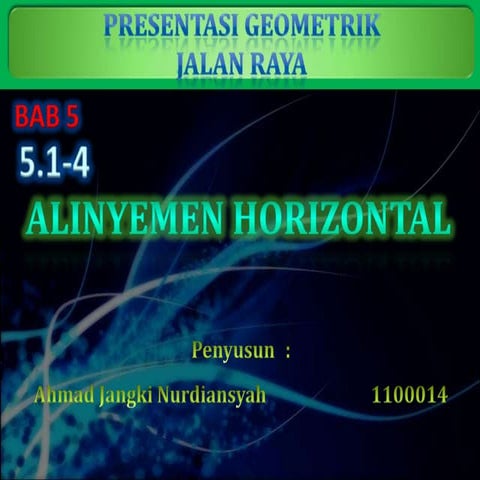 Bab 5 . topik 5.1 4 (alinyemen horizontal)