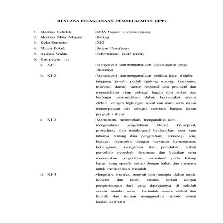 Bab 7 sistem pernafasan kurikulum 2013 biologi kelas 2