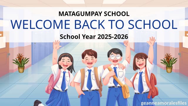 BACK TO SCHOOL CLASSROOM ORIENTATION..pptx