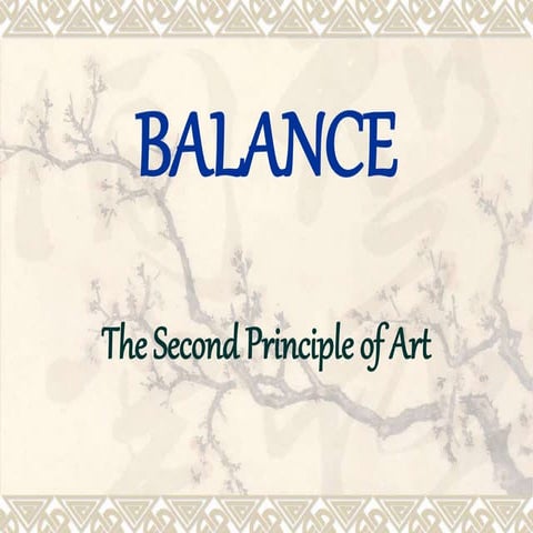 Balance in Art