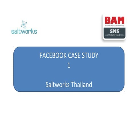 BAM SMS Facebook Case Study