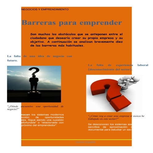Barreras para emprender[1]