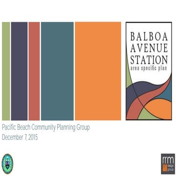 Balboa Avenue Station Presentation