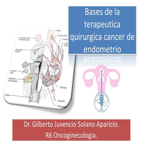 Bases de la terapeutica quirurgica cancer de endometrio