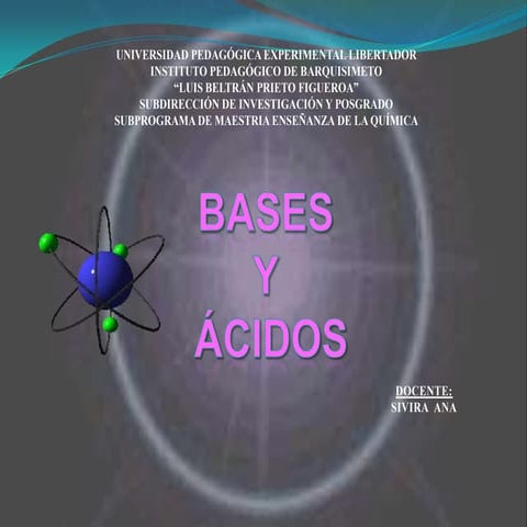 Bases y acidos