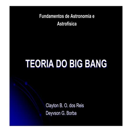bb2 teste carencia categoria big bang astronomia