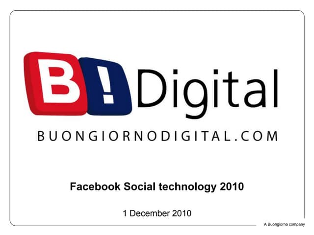B!Digital  Facebook Dec 2010