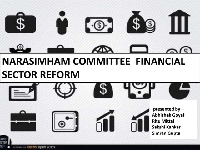 Narasimham Committee 