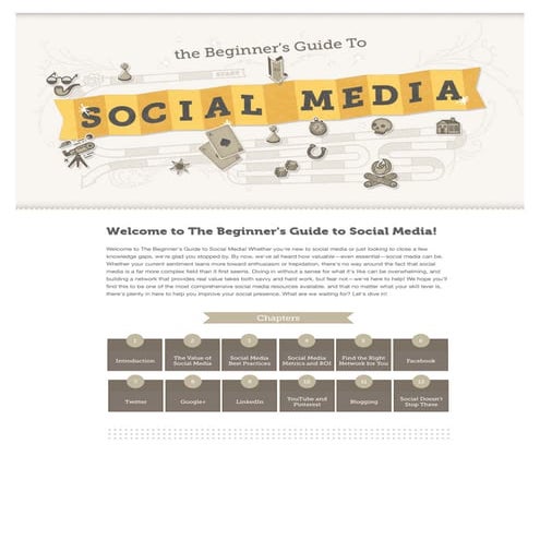 Moz: Beginners guide to Social Media Marketing