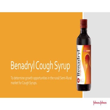 Benadryl cough syrup