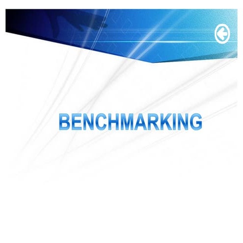 Benchmarking