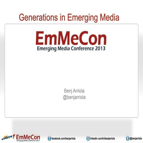 Benj Arriola - EmMeCon Seattle 2013