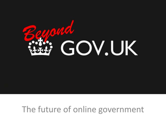 Beyond gov uk