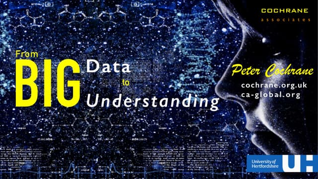 Big data to big understanding