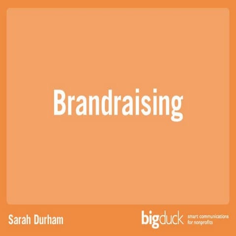 Big duck taproot_brandraising