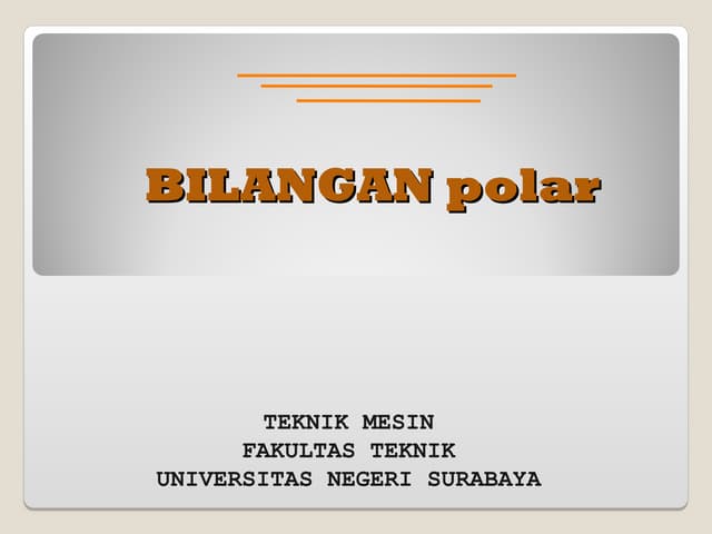 Bilangan Polar bilangan kompleks ekponensial.ppt