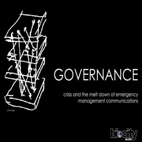Governance: The melt down | Biocity Studio