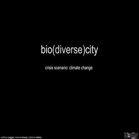 Bio(diverse)city – 2030