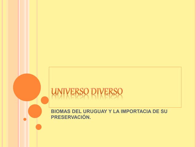 Biomas del uruguay